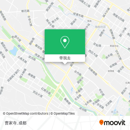 曹家寺地图