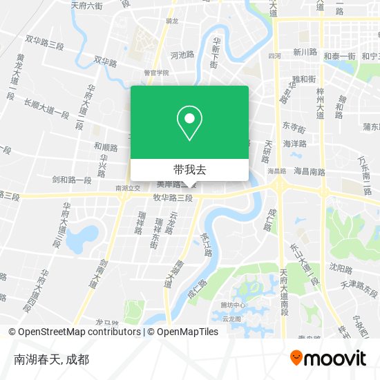 南湖春天地图
