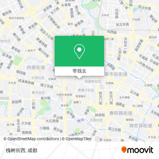 槐树街西地图