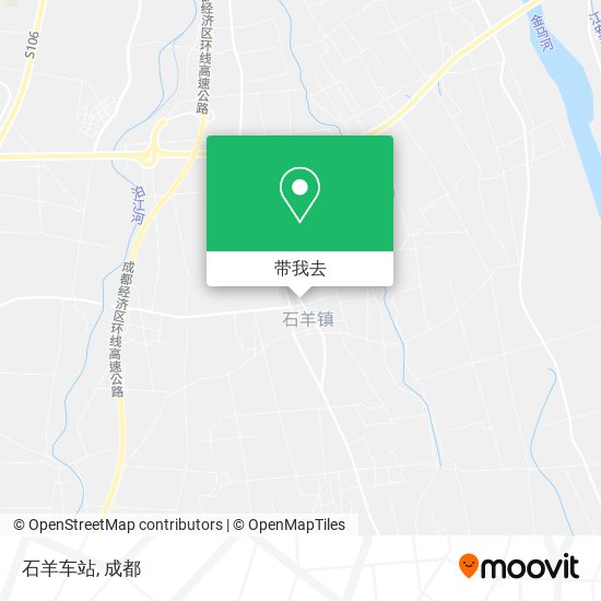 石羊车站地图