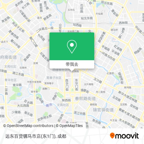 远东百货骡马市店(东1门)地图