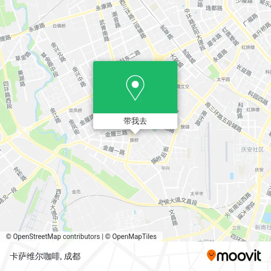卡萨维尔咖啡地图