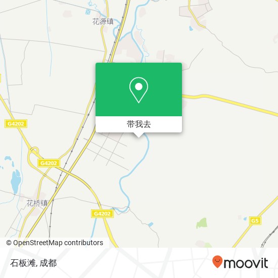 石板滩地图