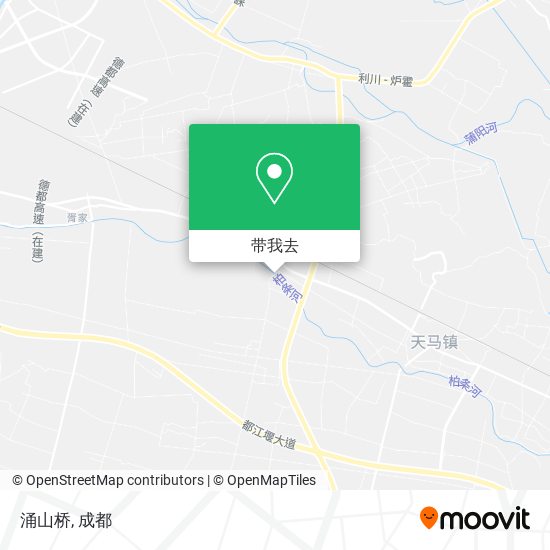 涌山桥地图