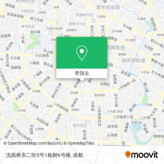 洗面桥东二街5号1栋附6号楼地图