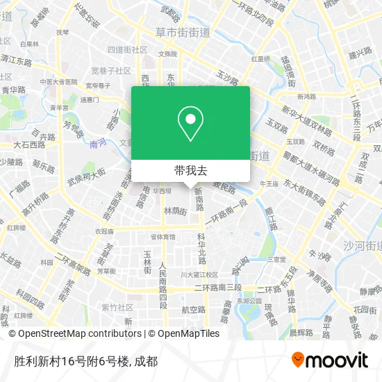 胜利新村16号附6号楼地图