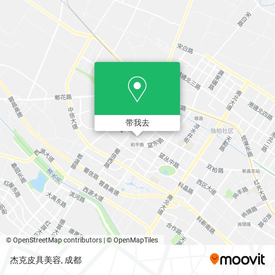 杰克皮具美容地图