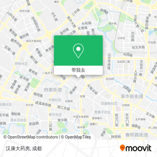 汉康大药房地图
