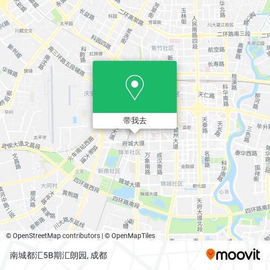 南城都汇5B期汇朗园地图