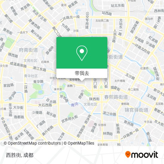 西胜街地图