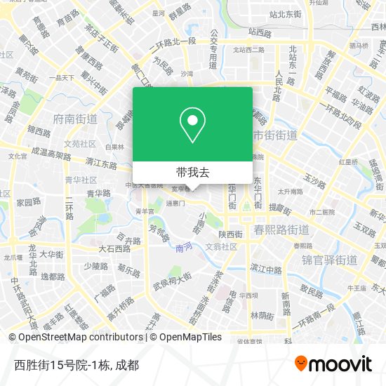 西胜街15号院-1栋地图