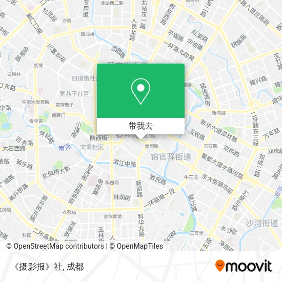 《摄影报》社地图