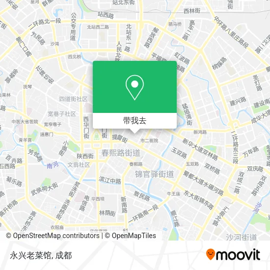 永兴老菜馆地图
