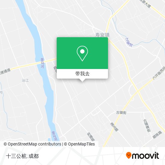 十三公桩地图