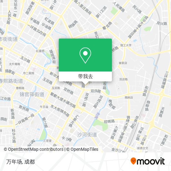 万年场地图