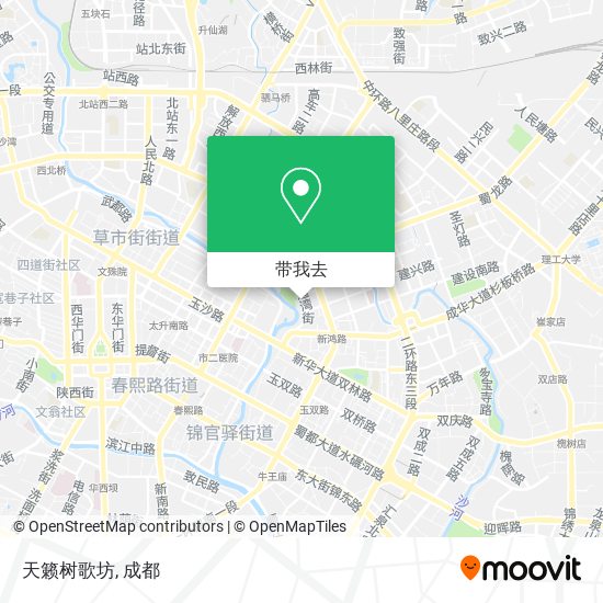 天籁树歌坊地图