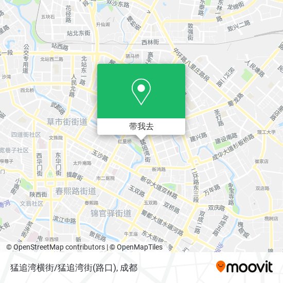 猛追湾横街/猛追湾街(路口)地图