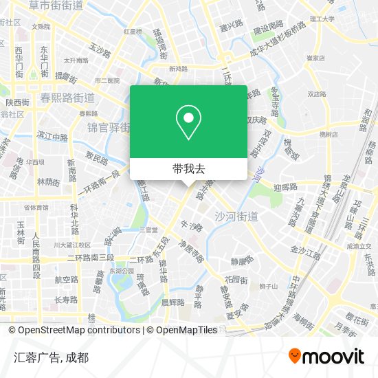 汇蓉广告地图