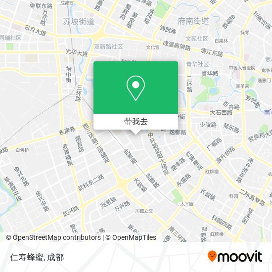 仁寿蜂蜜地图