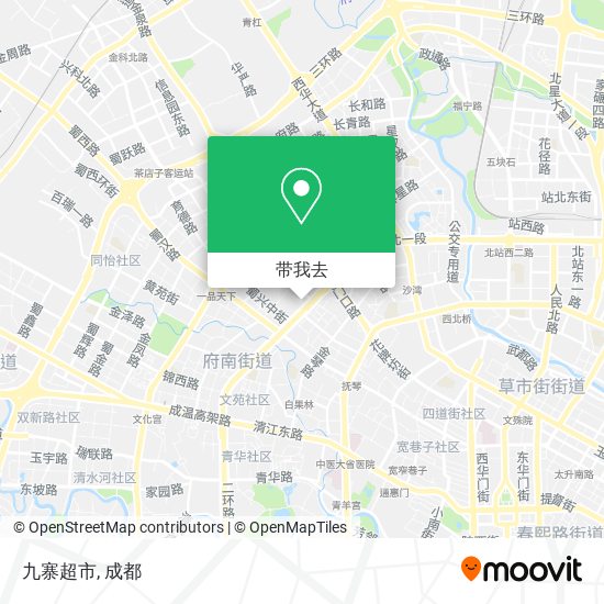 九寨超市地图