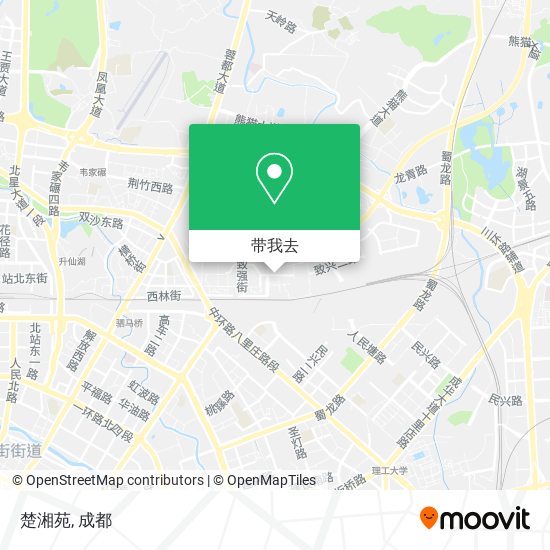 楚湘苑地图