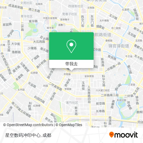 星空数码冲印中心地图