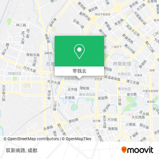 双新南路地图