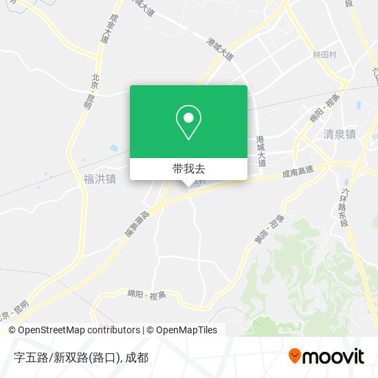 字五路/新双路(路口)地图