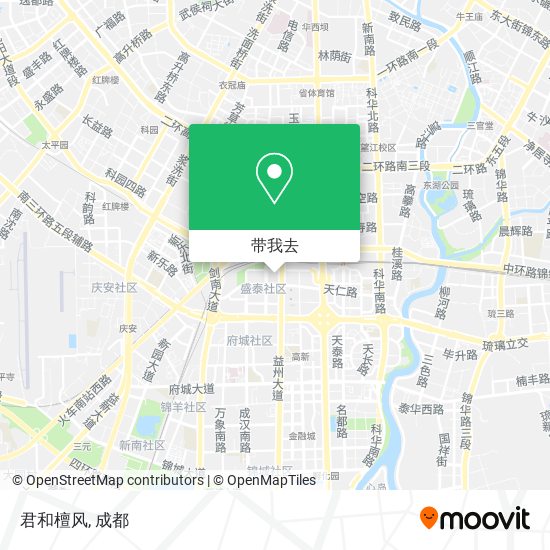 君和檀风地图