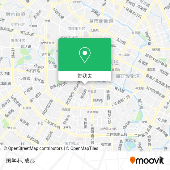 国学巷地图