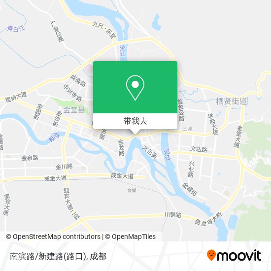 南滨路/新建路(路口)地图