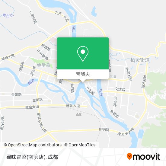 蜀味冒菜(南滨店)地图