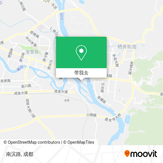南滨路地图