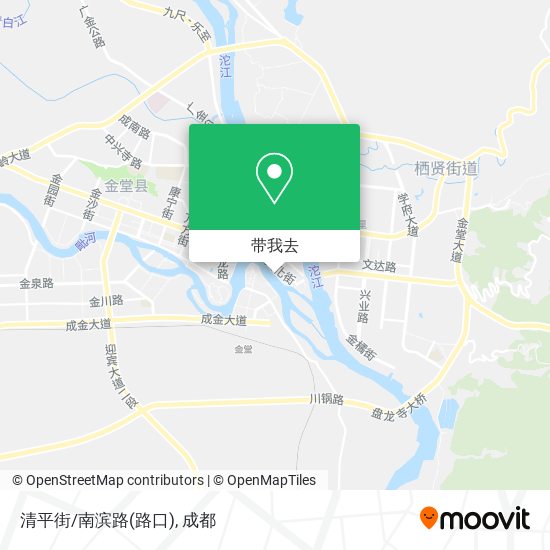 清平街/南滨路(路口)地图