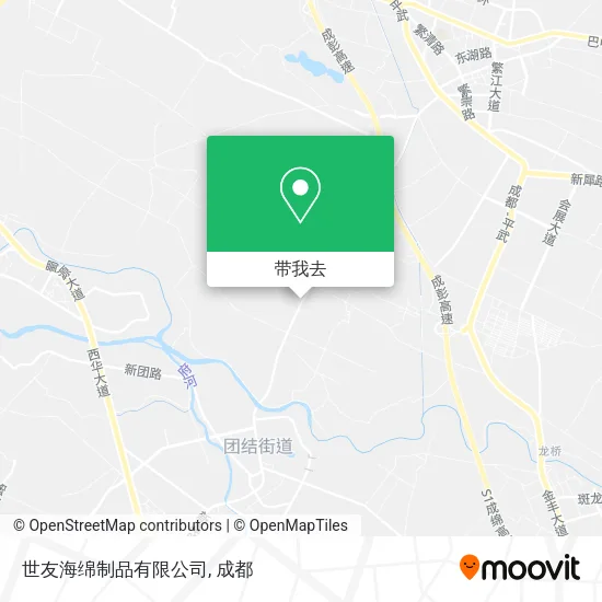 世友海绵制品有限公司地图