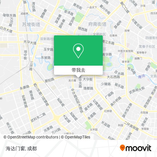 海达门窗地图