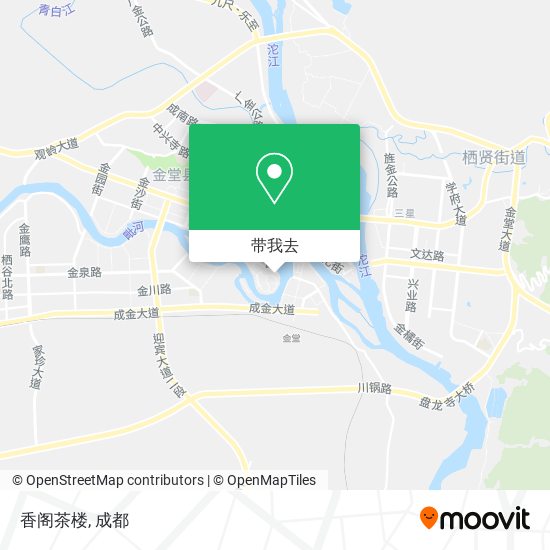 香阁茶楼地图