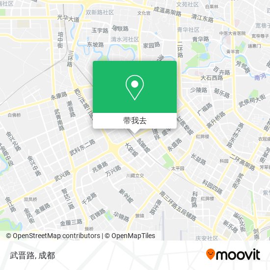 武晋路地图