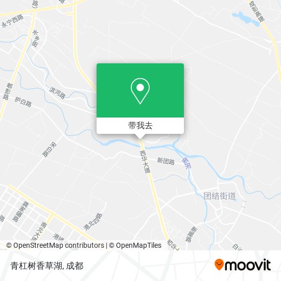 青杠树香草湖地图