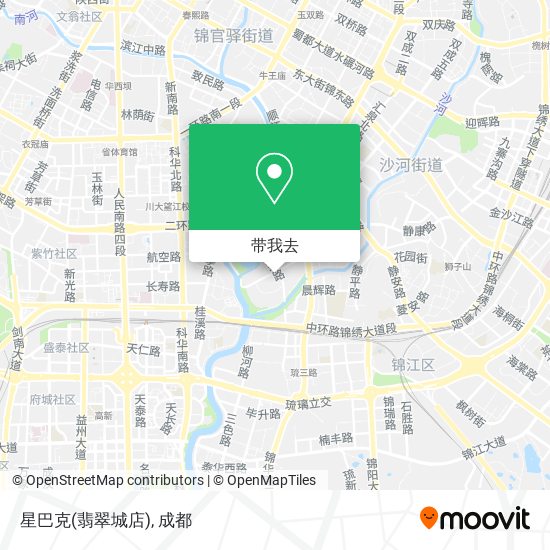星巴克(翡翠城店)地图
