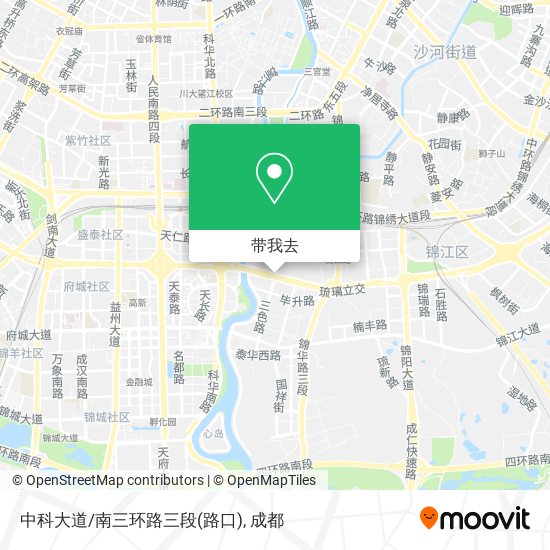 中科大道/南三环路三段(路口)地图