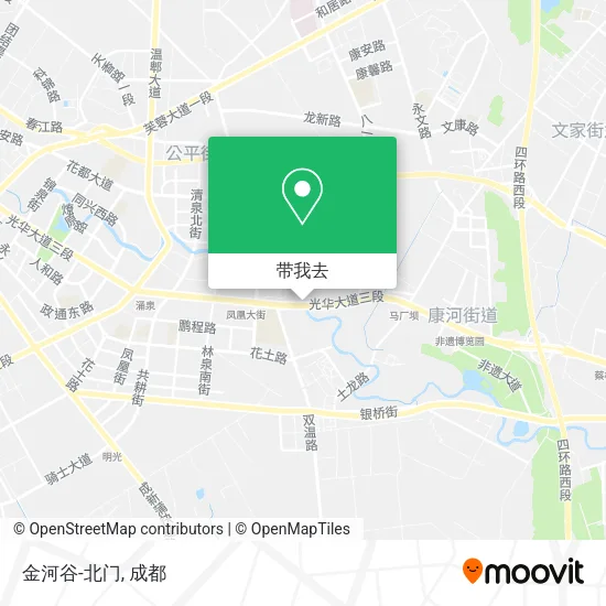 金河谷-北门地图