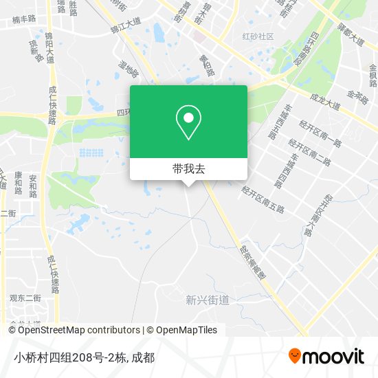 小桥村四组208号-2栋地图