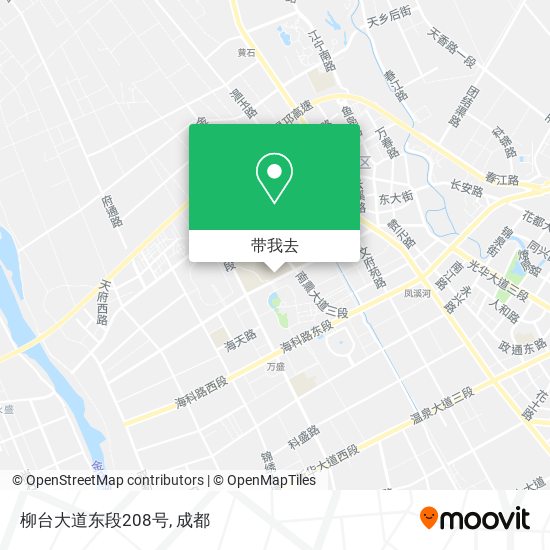 柳台大道东段208号地图