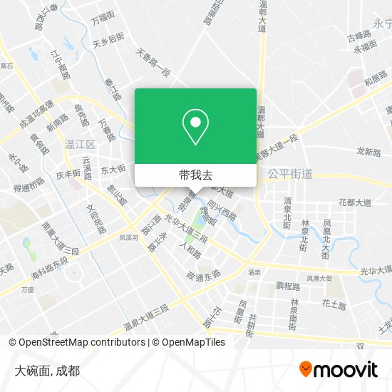 大碗面地图