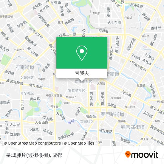 皇城肺片(过街楼街)地图