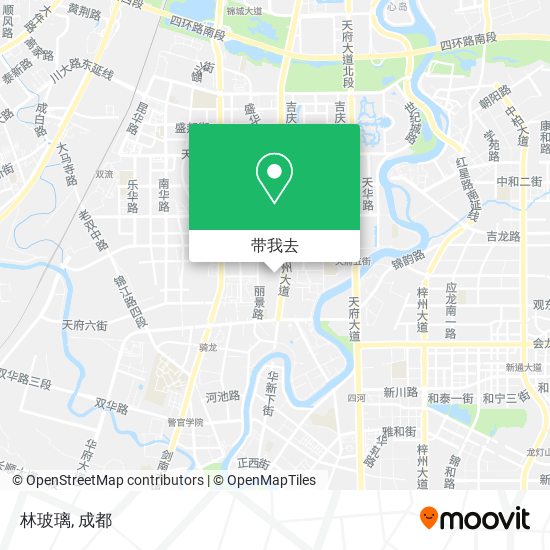 林玻璃地图