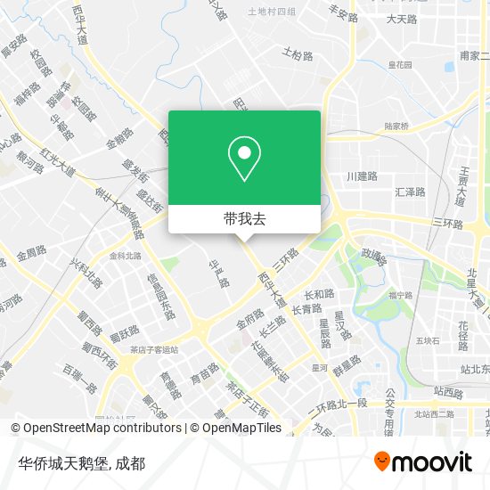 华侨城天鹅堡地图
