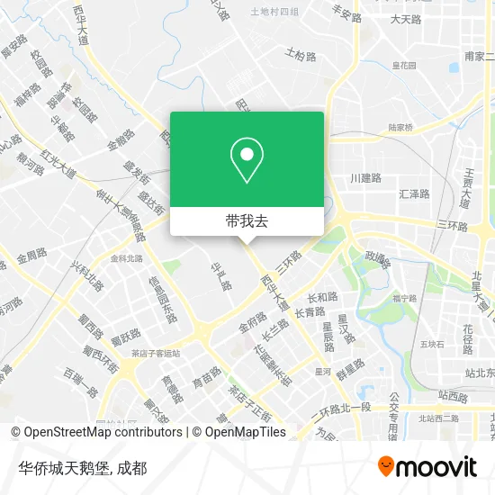 华侨城天鹅堡地图