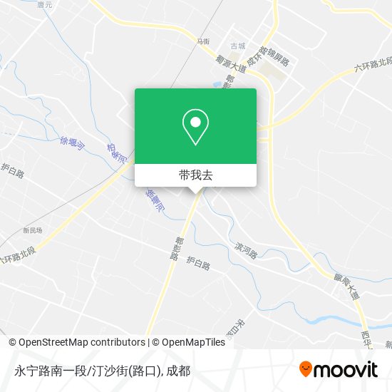 永宁路南一段/汀沙街(路口)地图